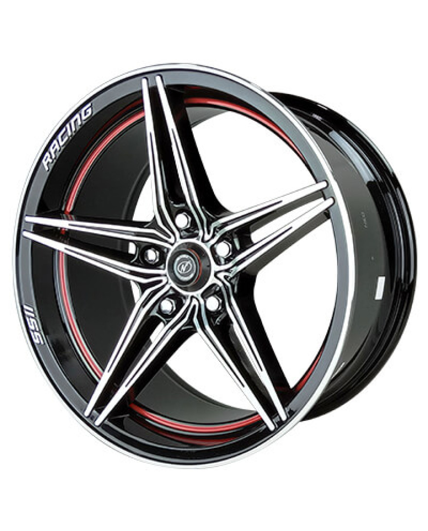 Xolt 15in BMUCR finish. The Size of alloy wheel is 15x7 inch and the PCD is 5x114.3(SET OF 4)